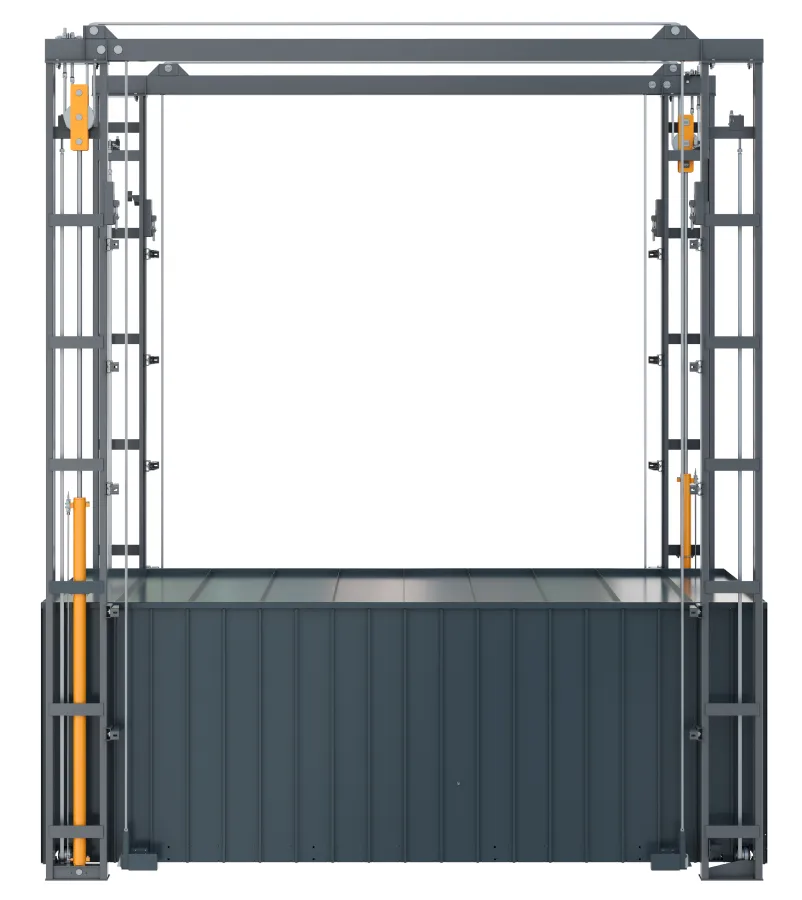 4х колонный гидравлический подъемник 5000 кг, 9 м Фото в Екатеринбурге